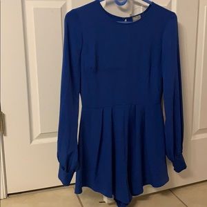 ASOS Blue Romper NWT